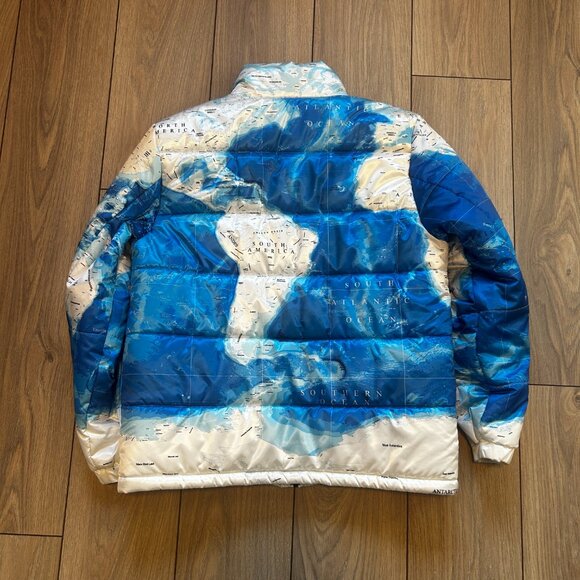 Hypland Map Puffer Jacket - Picture 2 of 2